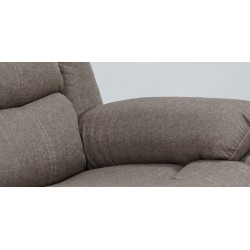 Tavana Recliner Sofa 3+2 Camel Fabric