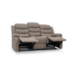 Tavana Recliner Sofa 3+2 Camel Fabric