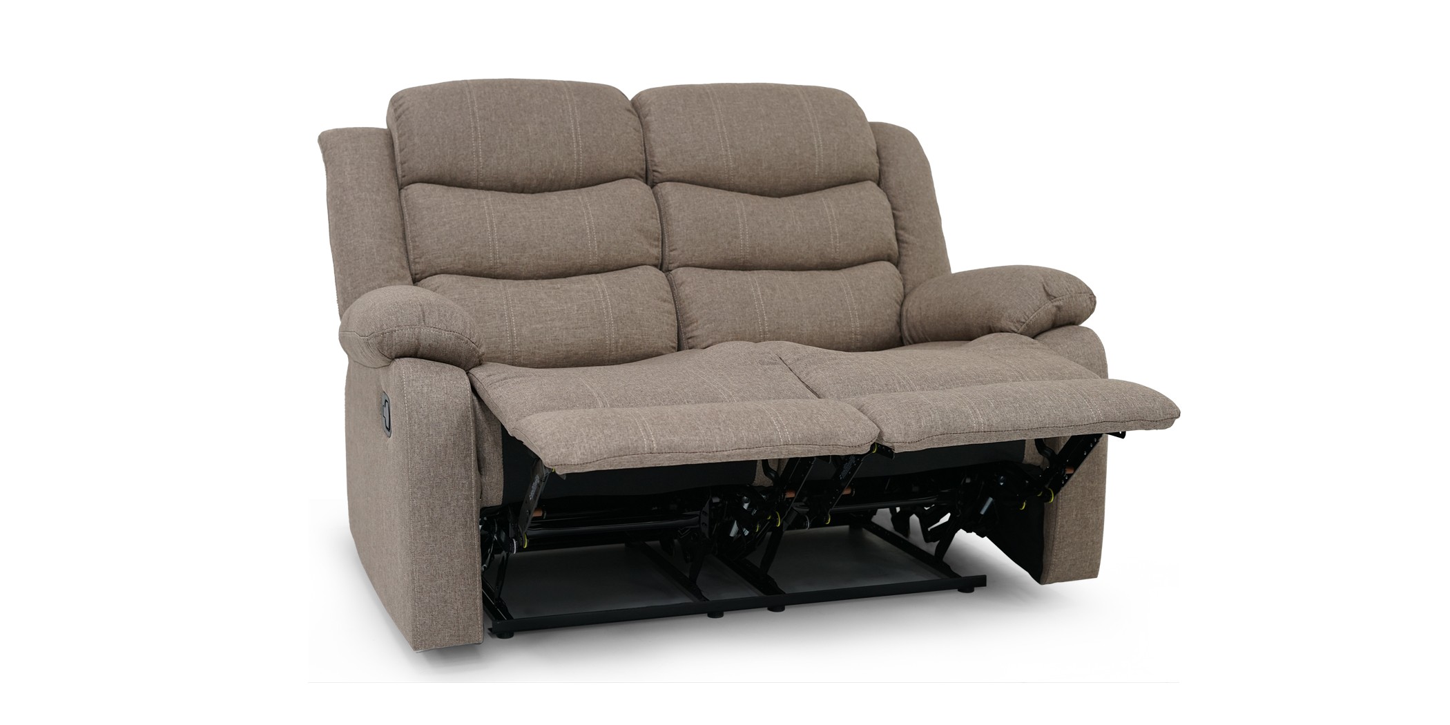 Tavana Recliner Sofa 3+2 Camel Fabric