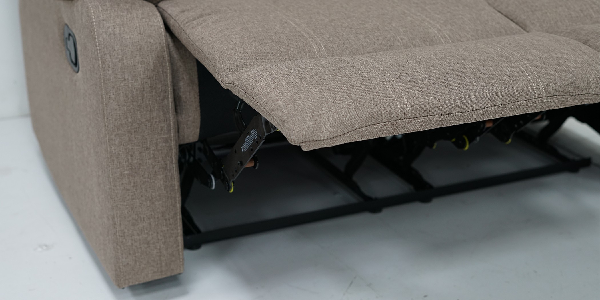 Tavana Recliner Sofa 3+2 Camel Fabric