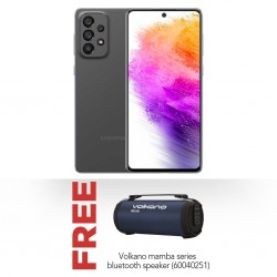Samsung Galaxy A73 Gray & Free Volkano Mamba Series Bluetooth Speaker - BLACK VK-3202-BK