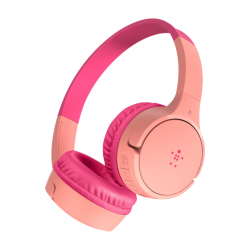 Belkin Mini Wireless On-Ear Headphones Pink