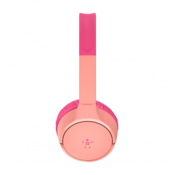 Belkin Mini Wireless On-Ear Headphones Pink