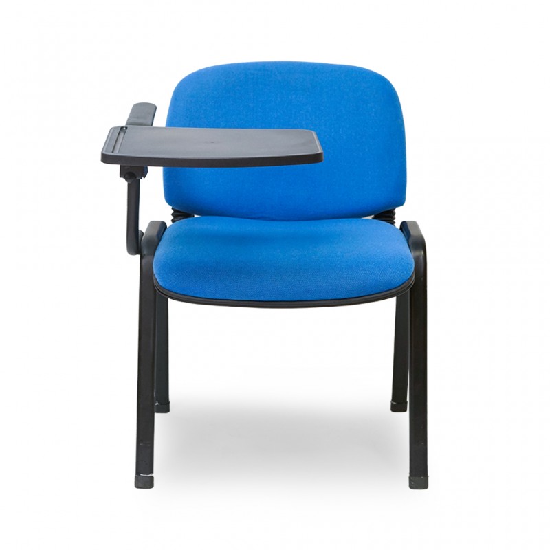 Stacking Lecture Chair VT3 Blue With Flap