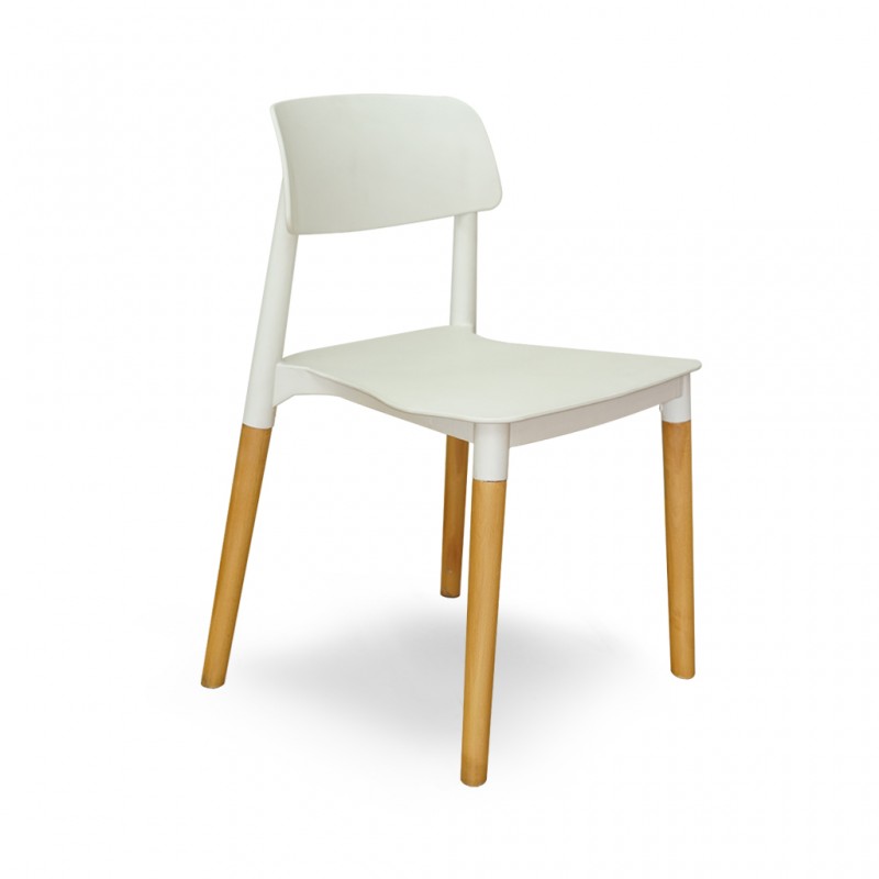 Stacking Chair COUXL802 White Plastic Stacking Chair COUXL802 White Plastic