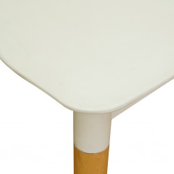 Stacking Chair COUXL802 White Plastic