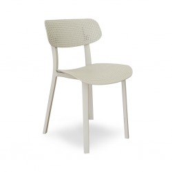 Stacking Chair COUXL804 Grey Plastic