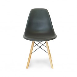 Stacking Chair COUXL806 Black Plastic