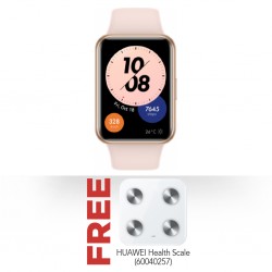 Huawei Watch Fit 2 Active Edition Pink & Free HUAWEI Health Scale