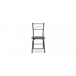 Barite Table and 4 Chairs Metal