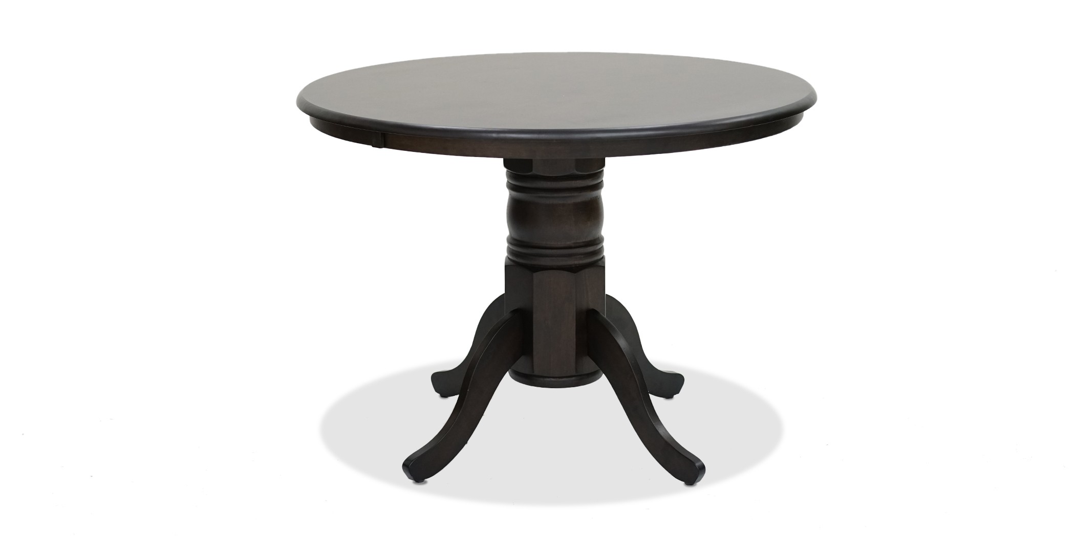 Esther Table Round and 4 Chairs Rubberwood