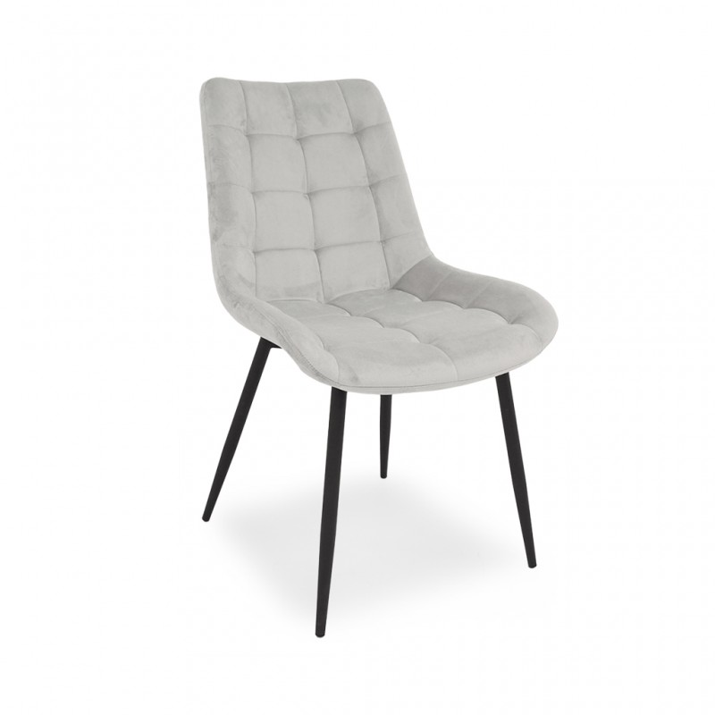 Delfina Dining Chair Grey Color