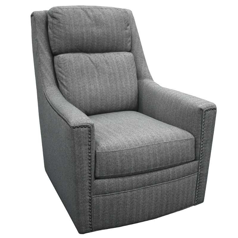 Pierce Swivel Chair Thorn Colour Fabric Pierce Swivel Chair Thorn Colour Fabric