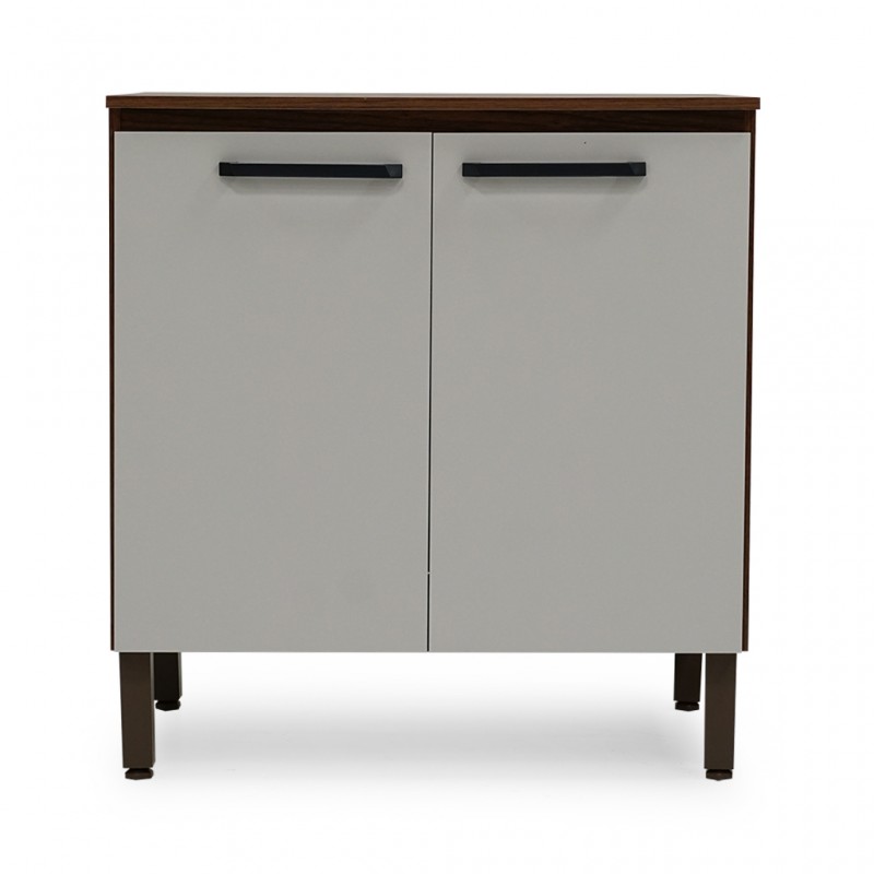 Ametista Kitchen Cabinet 2 Doors Off White