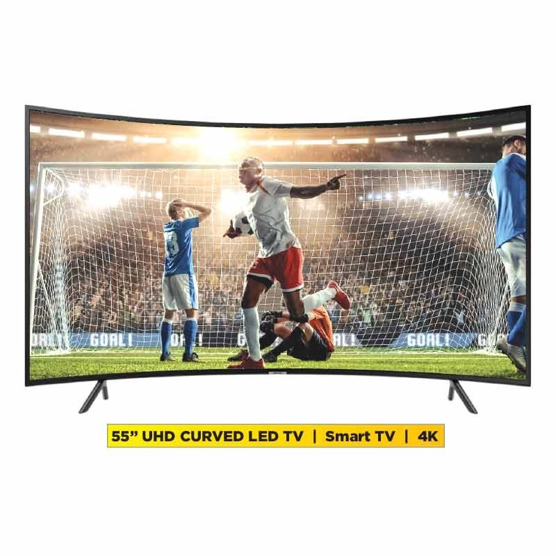 Samsung UA55RU7300KXKE 55" UHD 4K Curved Smart LED TV