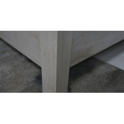 Athenas Bed 120x200 cm Avorio Soft P.Board