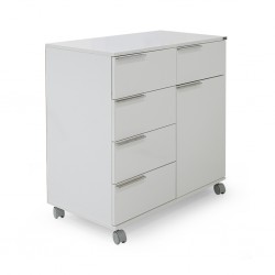 Ciénaga Multi-Purpose Mobile Cabinet W/5 Drawers Ciénaga Multi-Purpose Mobile Cabinet W/5 Drawers