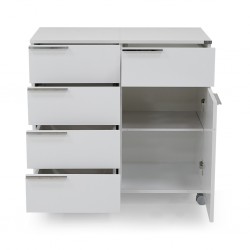 Ciénaga Multi-Purpose Mobile Cabinet W/5 Drawers Ciénaga Multi-Purpose Mobile Cabinet W/5 Drawers