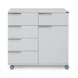Ciénaga Multi-Purpose Mobile Cabinet W/5 Drawers Ciénaga Multi-Purpose Mobile Cabinet W/5 Drawers