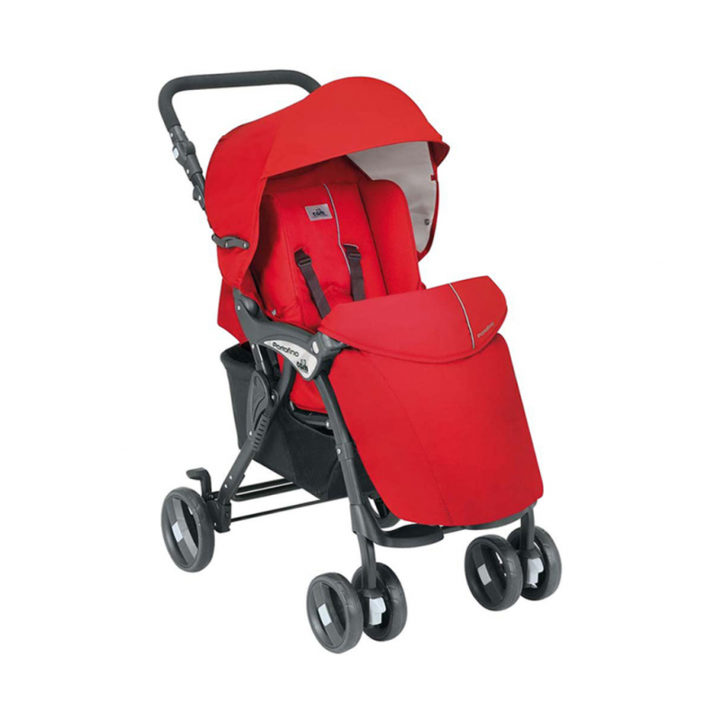 Cam Portofino Light Weight Stroller Red ART822COL24