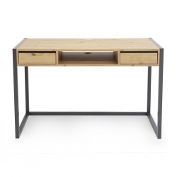 Denver Office Desk Artisan Oak/Anthracite Color