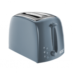 Russell Hobbs 21644 Textures Grey 2 Slice 2YW Toaster "O"
