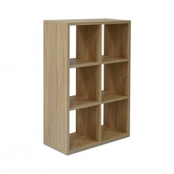 Max Shelving Unit 6 Tiers Sonoma Oak Color