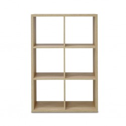 Max Shelving Unit 6 Tiers Sonoma Oak Color