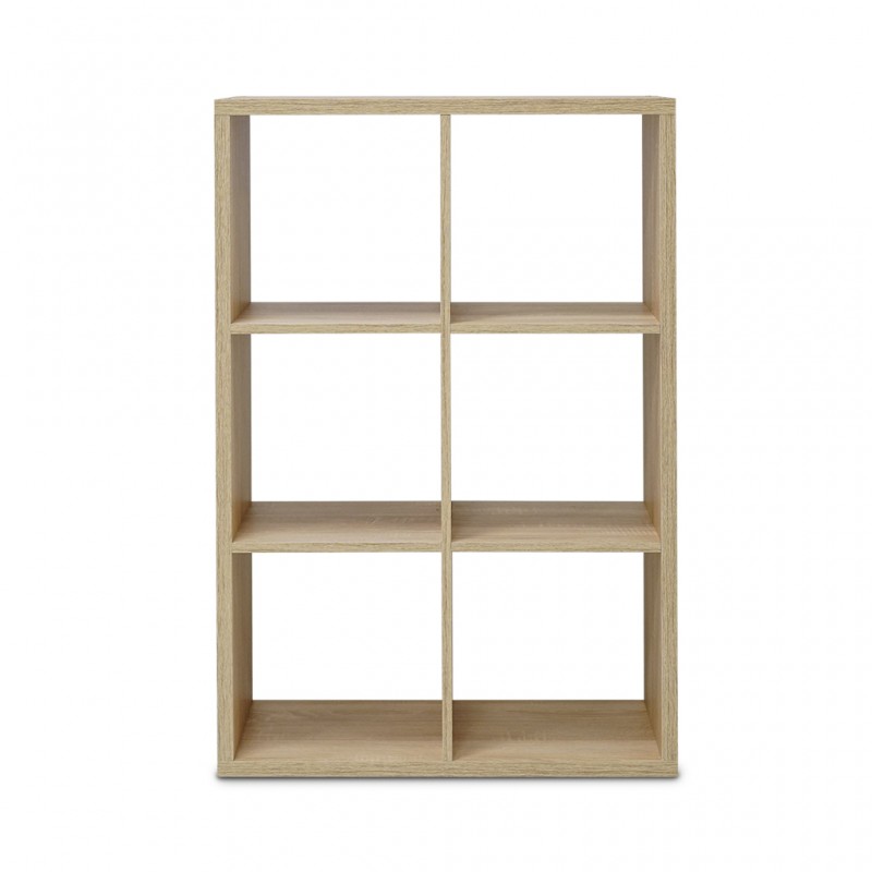 Max Shelving Unit 6 Tiers Sonoma Oak Color