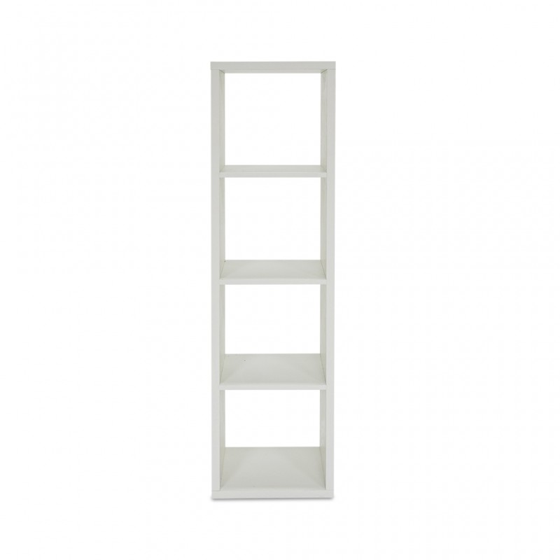 Max Shelving Unit 4 Tiers White Color Max Shelving Unit 4 Tiers White Color