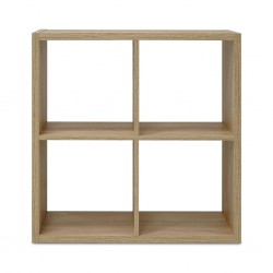 Max Shelving Unit 4 Tiers Sonoma Oak Color