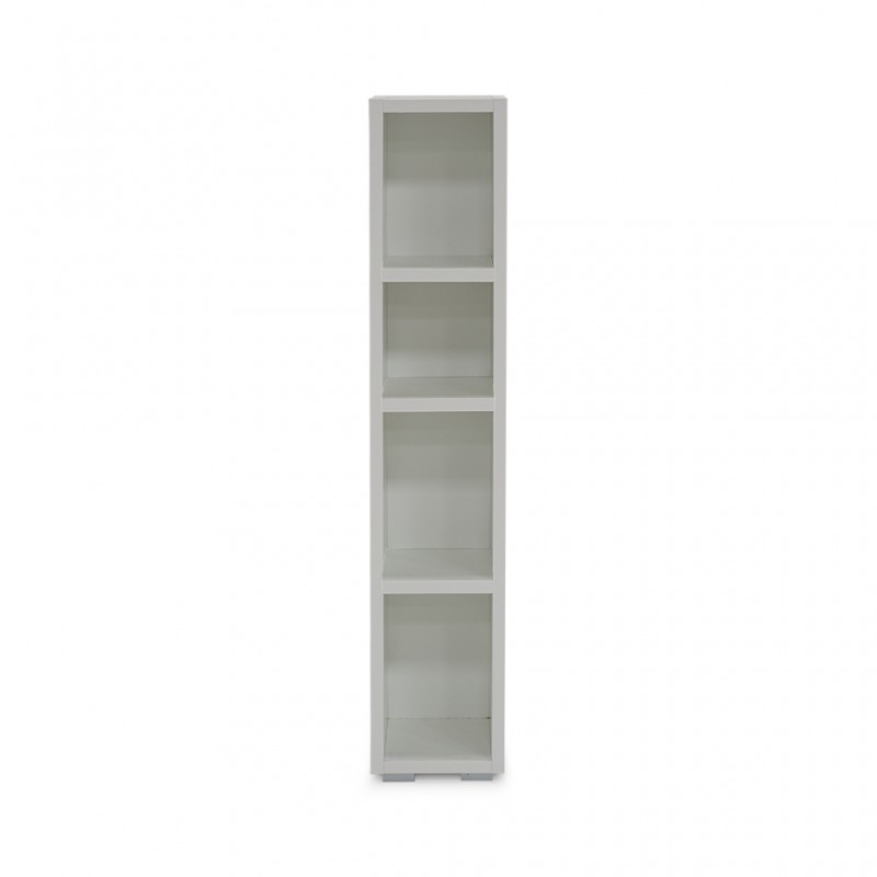 Image Bookshelf 4 Tiers White Color 002623