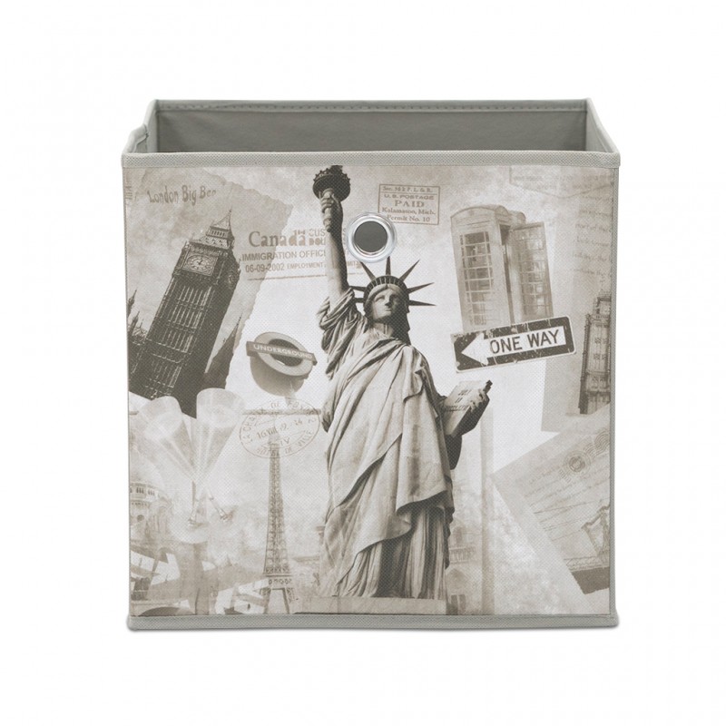 Novena Storage Box Grey City 002002 Novena Storage Box Grey City 002002