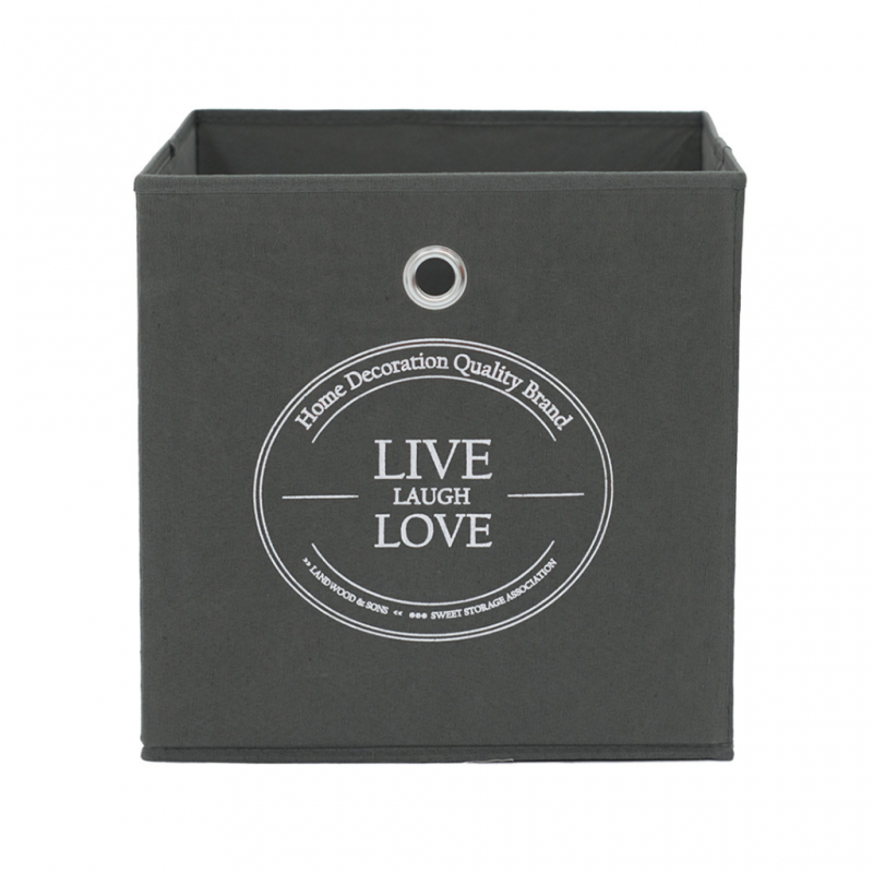 Novena Storage Box Anthracite Live Laugh Love Novena Storage Box Anthracite Live Laugh Love