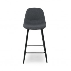 Derry Bar Stool Linen Grey Color