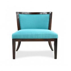 Cove Accent Chair Sachi 2 Teal Color Fabric