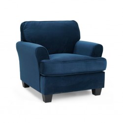 Alps Accent Chair Oakley Marine Col Fabric