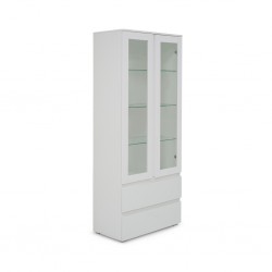 Image Buffet 4 Tiers+2 Drawers White Color