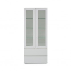 Image Buffet 4 Tiers+2 Drawers White Color
