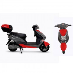 Speedway E7 Grey/Red 2000 Watts(2Kw) Electric Motorcycle