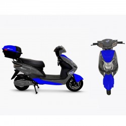 Speedway E7 Grey/Blue 2000Watts(2Kw) Electric Motorcycle