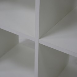 Max Shelving Unit 6 Tiers White Color