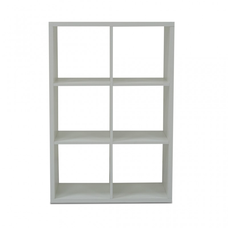 Max Shelving Unit 6 Tiers White Color Max Shelving Unit 6 Tiers White Color