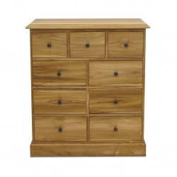 Java Chest of 9 Drawers Teak