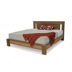 Luxor King Size Bed 180x200cm In Teak