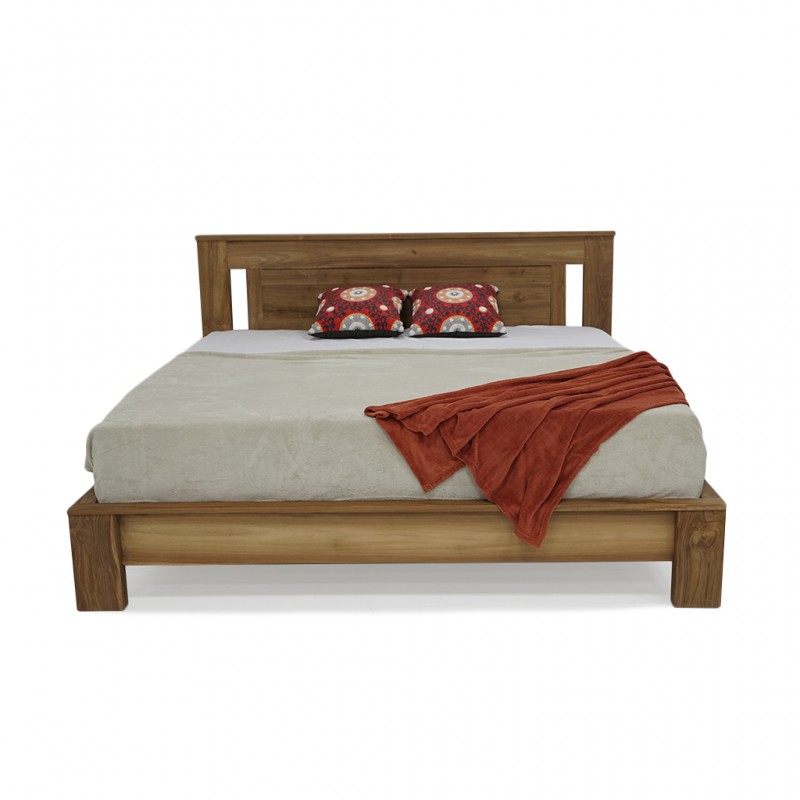 Luxor King Size Bed 180x200cm In Teak