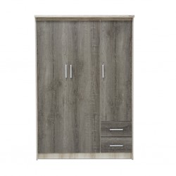 Danilo Wardrobe 3 Doors Castillo Oak PB