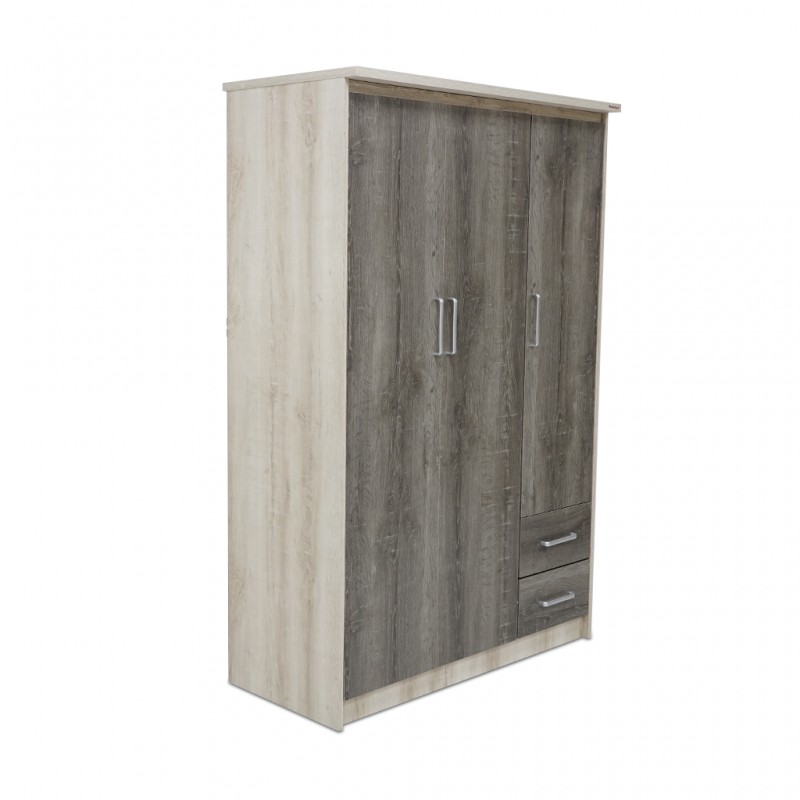 Danilo Wardrobe 3 Doors Castillo Oak PB Danilo Wardrobe 3 Doors Castillo Oak PB