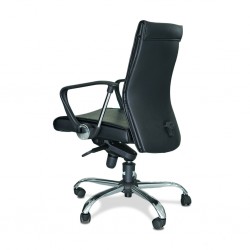 Mid Black Back Chair COUFU03