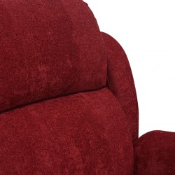 Sabella LVST Reclining Cranberry Color Fabric